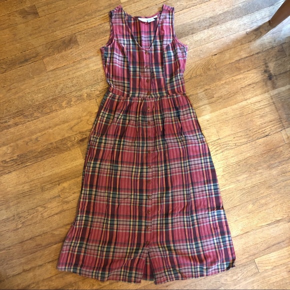 vintage cotton maxi dress